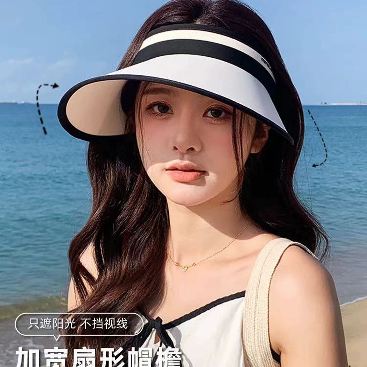 Travel summer breathable foldable sun hat solar-powered, UV protection