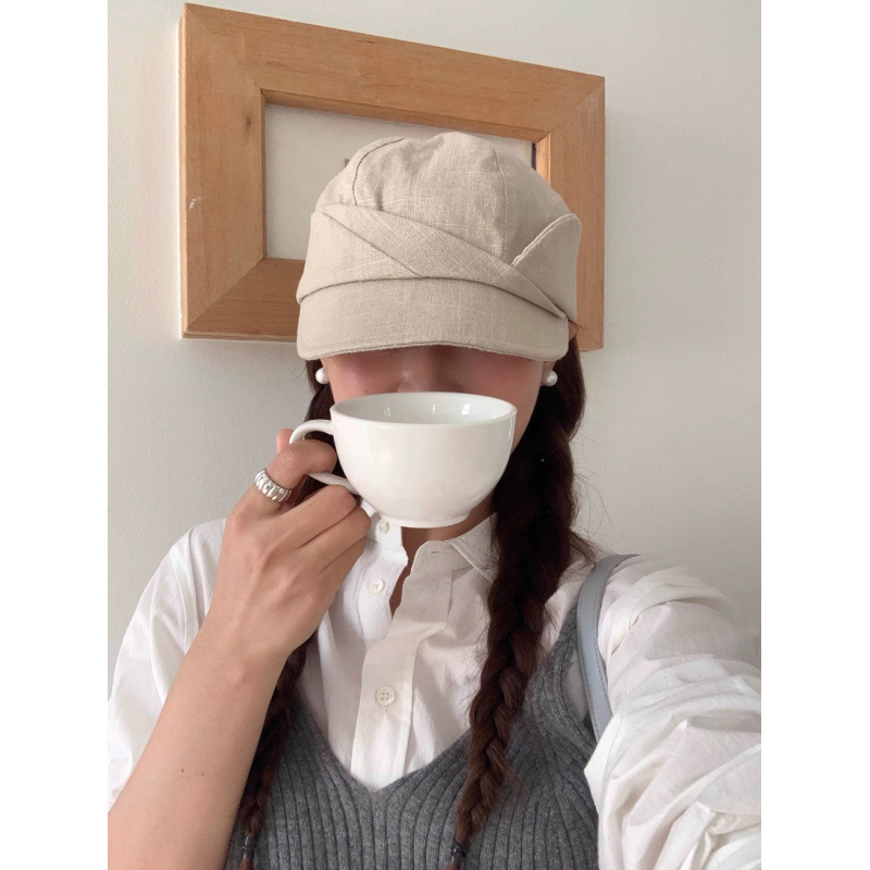 高品质~拉菲镂空平顶帽子女新款夏季礼帽|undefined