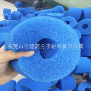 Manufacturer Produces 50Ppi Black Hollow Sponge Cylinder Industrial Machinery Dust-Proof and Shock-Absorbing Filter Cotton Gasket