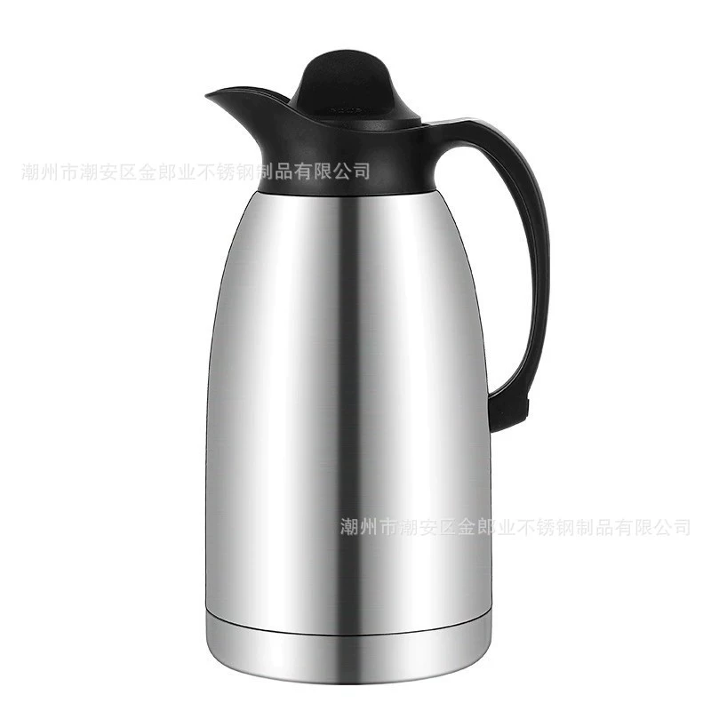 Capacious vacuum thermos stainless steel for home use, increased thickness, wholesale