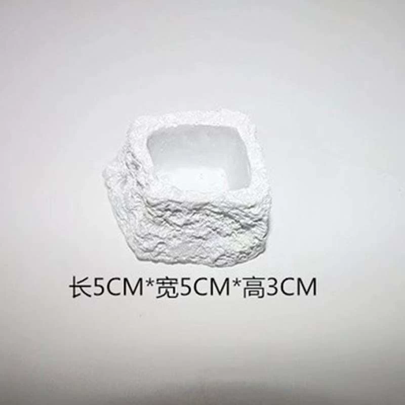 Маленький гусеничный водный бассейн для скалолазания для домашних животных имитация скалолазания глубокий водный бассейн для еды Черепаха Ящерица змея украшение для питьевого бассейна