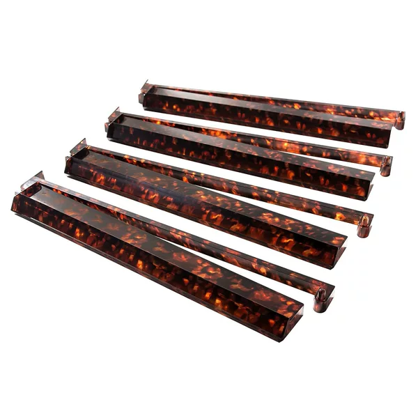 Amazon's Best-Selling American Mahjong Tortoiseshell Card Sorting Ruler and Pusher, Two-In-One American-Style Card Ruler and Pusher