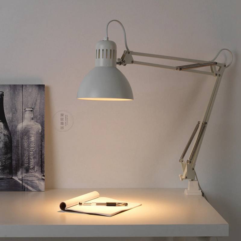 Lámpara de mesa de pestañas de uñas LED, clip de protección ocular de disparo, trabajo de aprendizaje de escritorio, pintura, reparación de tatuajes