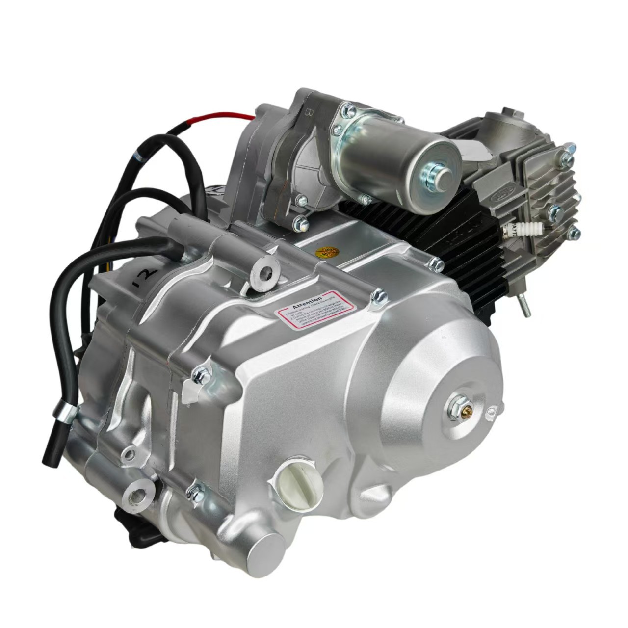 110Cc Horizontal Engine with Electric Start, 1+1 Reverse Gear, Beach Buggy, Go-Kart, Atv All-Terrain Vehicle Engine