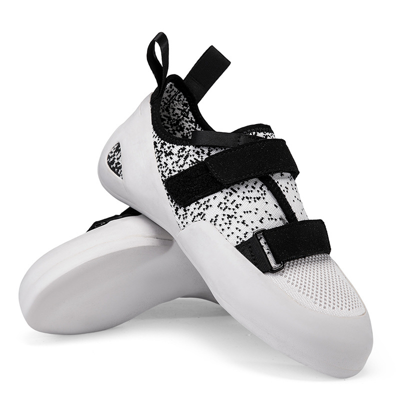 Gray Rock Climbing Shoes, Professional Men's and Women's Youth Indoor Training Shoes, Breathable Beginners' Entry-Level Wild Climbing Bouldering Shoes