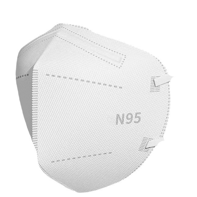 Máscaras kn95 genuinas esterilizadas de grado médico Embalaje independiente Antivirus desechable Máscaras n95 montadas en la cabeza a prueba de polvo