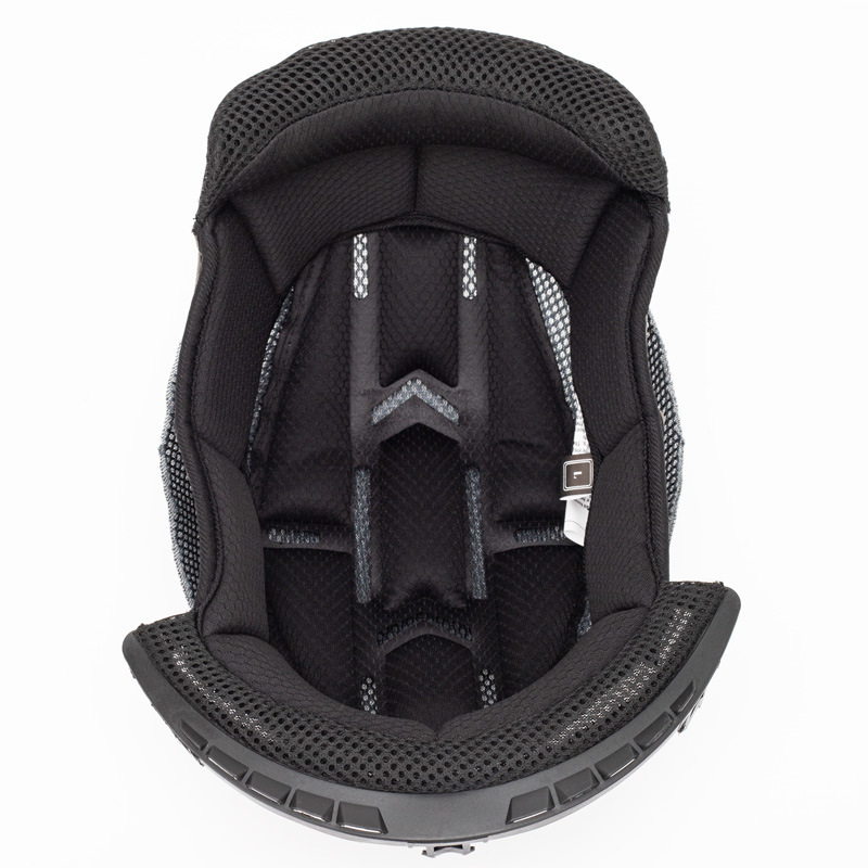 オートバイのヘルメットの裏地はSM955-Sです。|undefined