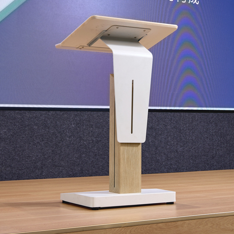 Electrically Adjustable Lectern for Teachers, Conference Room, Training Leader, Chairman, Business Speech Report Podium Electrically Adjustable Lectern for Teachers, Conference Room, Training Leader, Chairman, Business Speech Report Podium