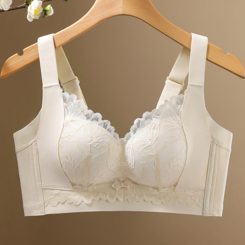 调整型内衣女小胸聚拢两种厚度收副乳防下垂聚拢文胸罩|undefined