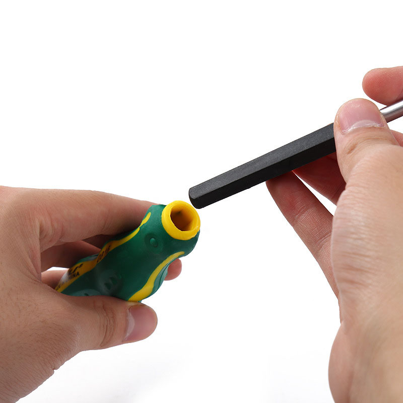 Cromo vanadio acero destornillador herramienta combinación traje hogar telecomunicaciones lote traje destornillador herramientas de hardware conjunto de 9 piezas