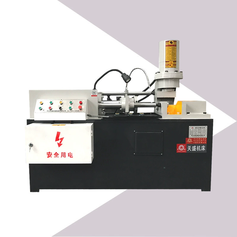 Полностью автоматический станок для экструзии и сжатия анкерных стержней Tiansheng TS-40, гидравлический станок для сжатия труб, станок для сжатия анкерных болтов