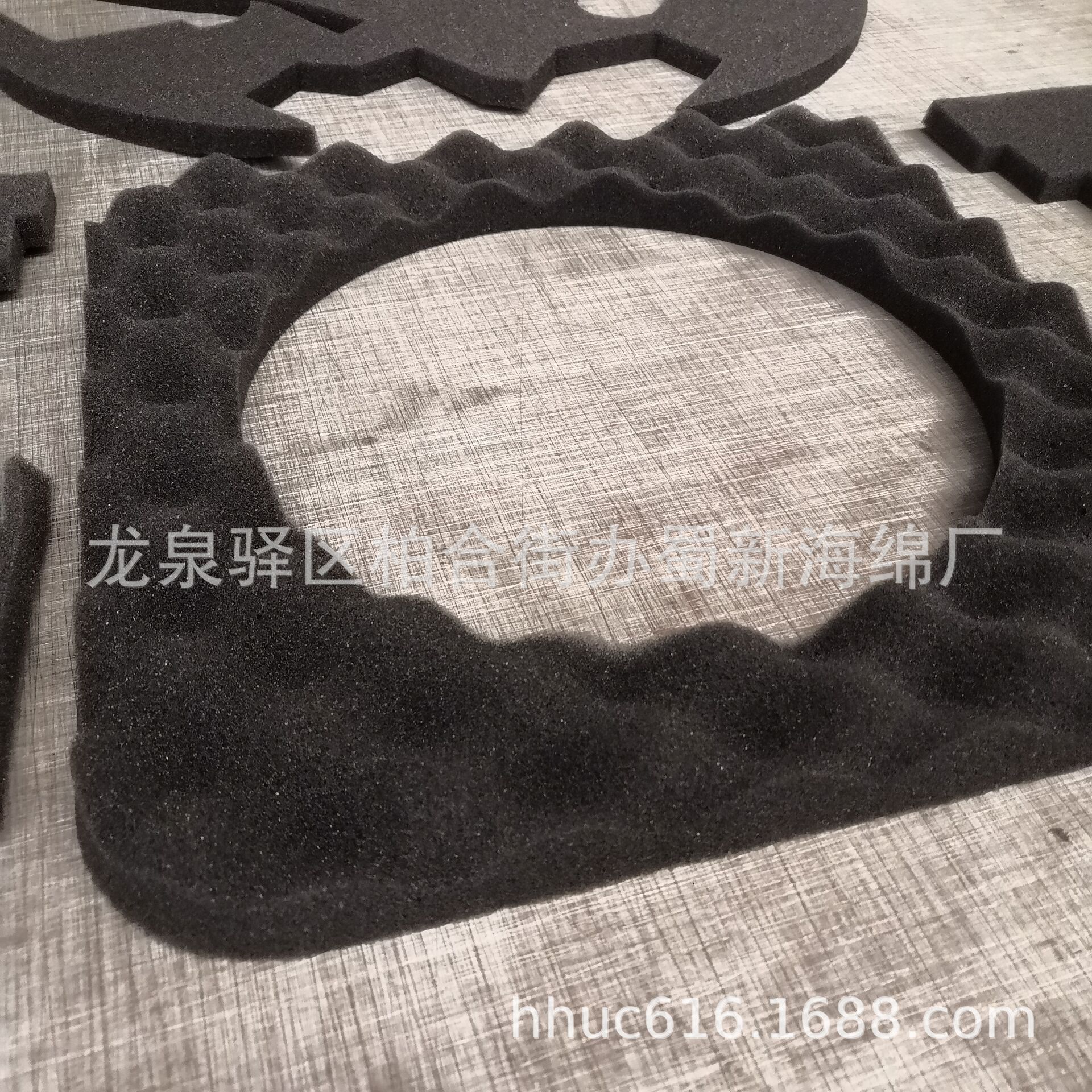 供应设备内衬降噪泡棉/麻将机内衬吸音海绵/冲型静音波浪绵