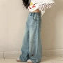 女童春秋款新款宽松裤子
