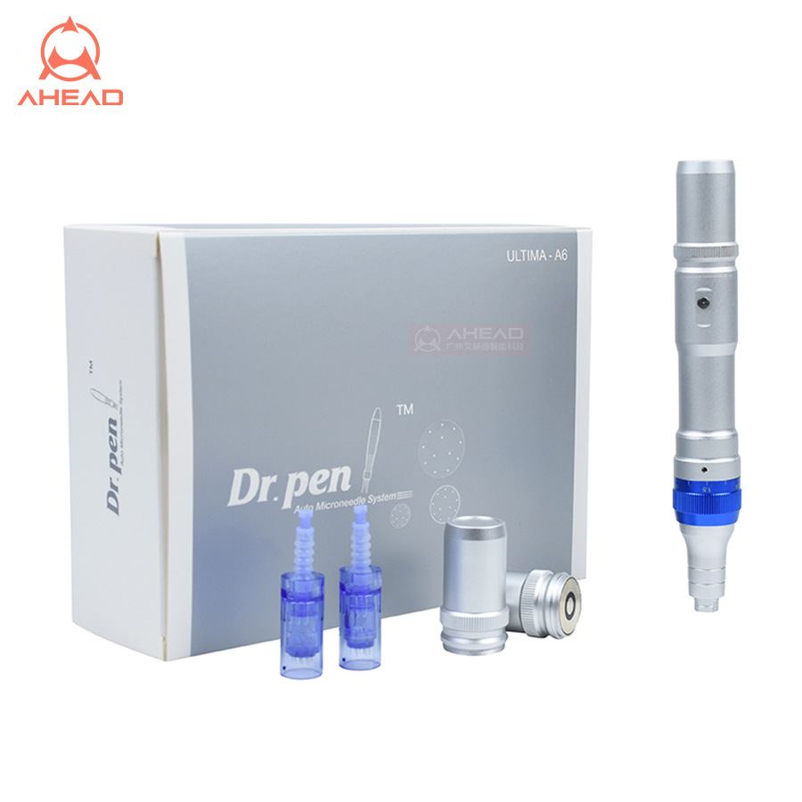 Transfronterizo con código falsificado DR.PEN microneedle eléctrico Ultima A6 doble batería eléctrica microneedle instrumento a6a8s