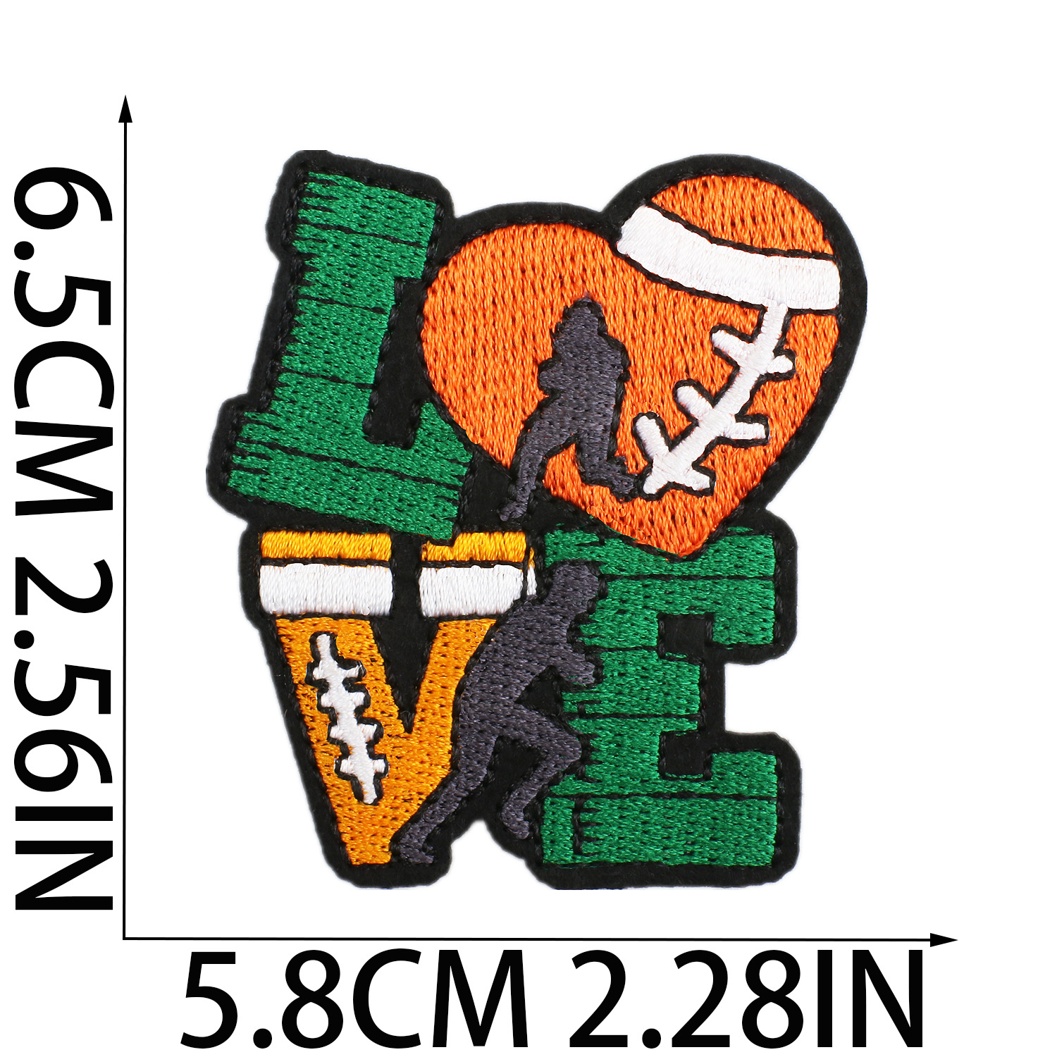 3g Weight Clothing Sticker Patches Classification 1 Piece, 1 Set Quantity Dacron thread Material Letter Pattern Casual, Elegant, Cute Style 1 Piece 1 Set Casual Elegant Cute Letter Dacron Thread Clothing Sticker Patches 6