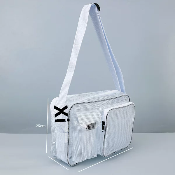 Cold-Resistant 35*25*21 Korean-Style Small Grid Anti-Static Dust-Free Bag European Standard Eco-Friendly Men's Computer Shoulder Bag Fab Bag