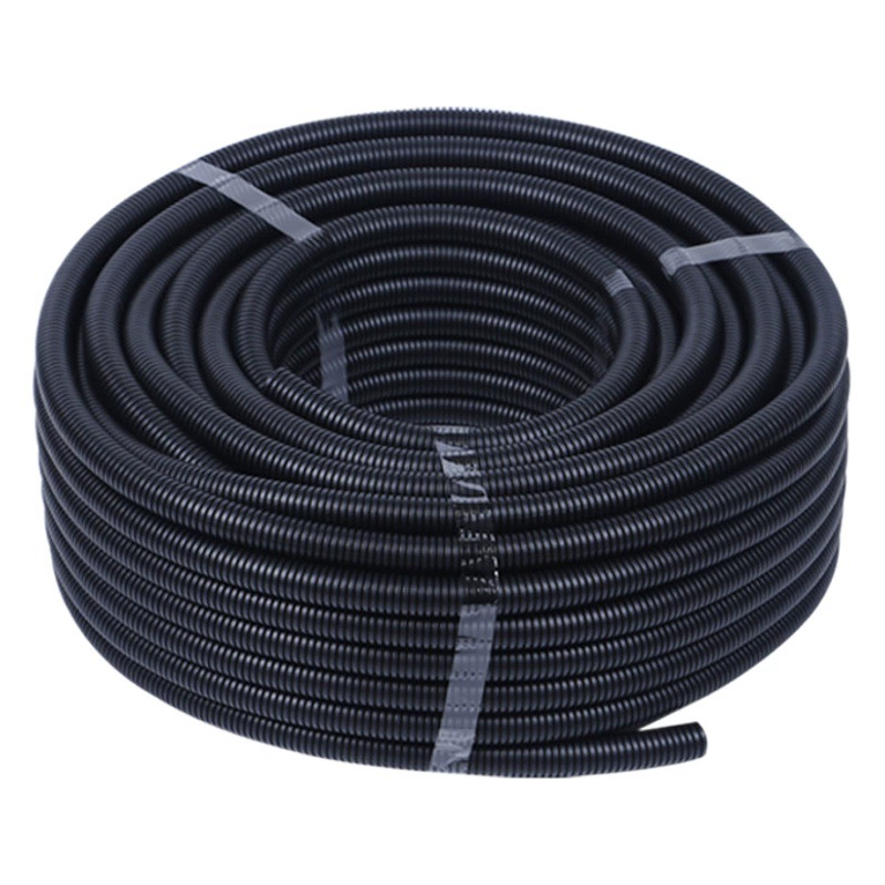 PP огнестойкий гофрированный шланг пластиковый сильфон полипропиленовый сквозной провод осмотр пожарной безопасности автомобиля жгут проводов защитная трубка