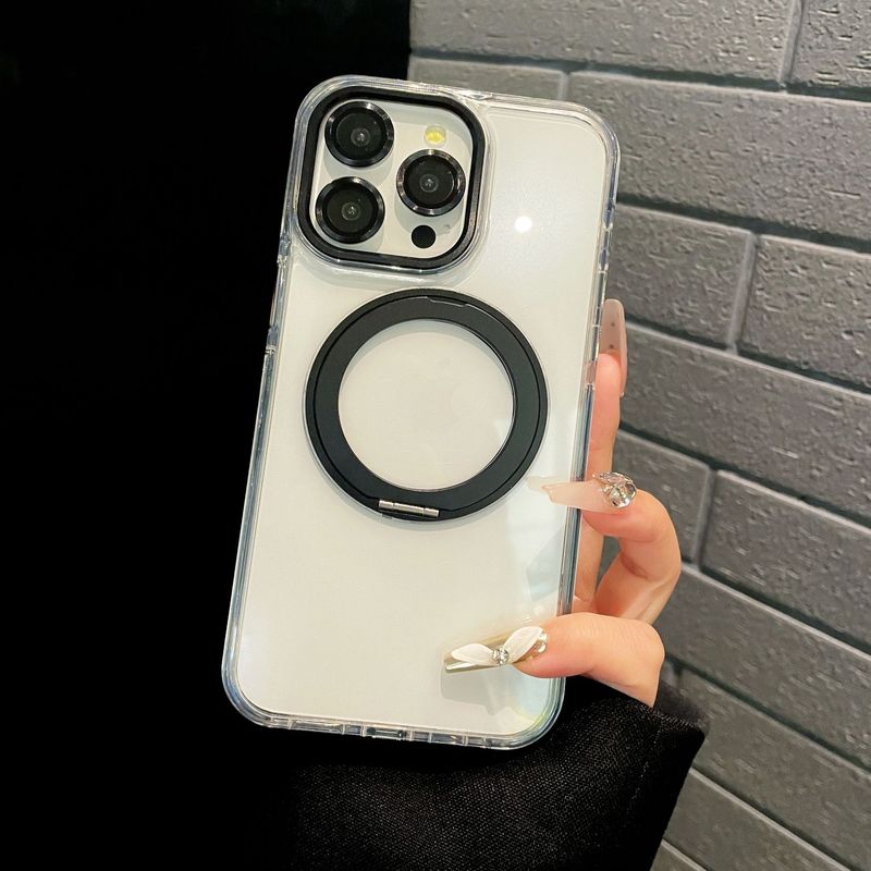 360回転アルミ合金スタンド携帯ケース磁気吸引iPhone16アップル全系転倒防止保護カバーレンズフィルム|undefined