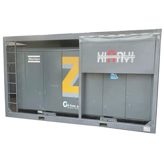 【专业租赁】河南大流量55KW75KW无油螺杆空压机压力7-12公斤