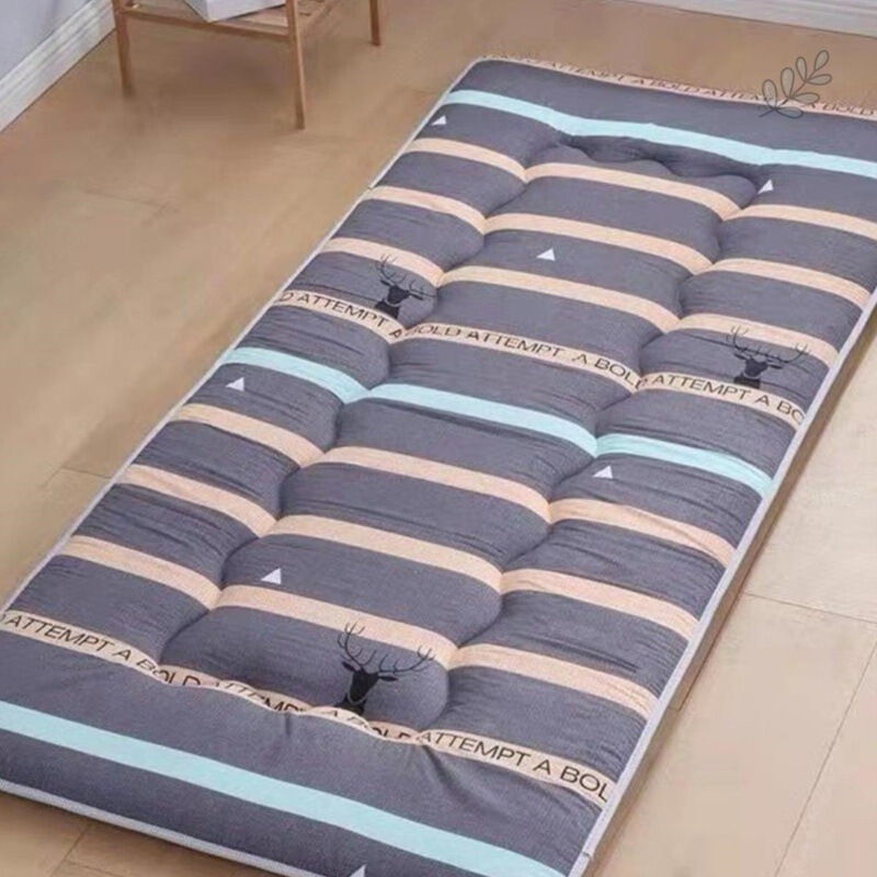 Mattress Thickened Student Dormitory Bunk Mat Tatami Single and Double Children's Home Sleeping Mat Foldable Floor Mat