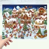Christmas Town-4pcs-Large
