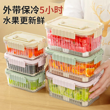 水果便当盒移动保鲜冰盒食品级冰盒便携冰格移动小冰箱保冷保绍前