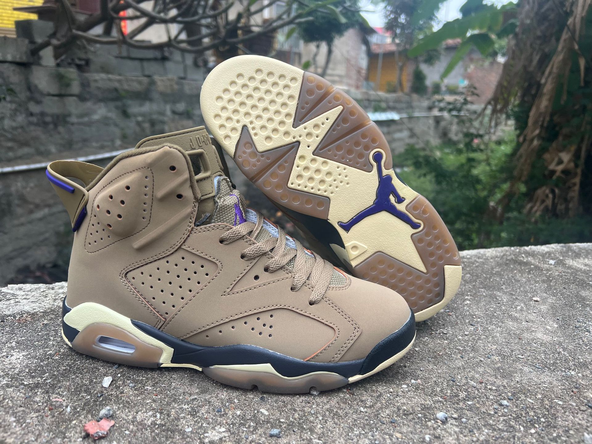 Jordan 6 Retro GORE-TEX Brown Kelp FD1643-300