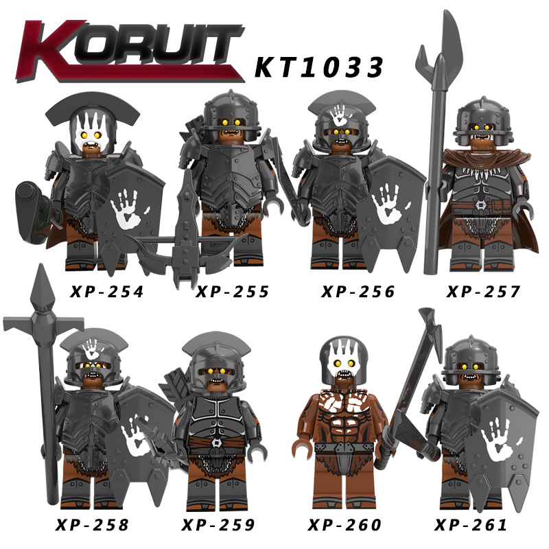 Corey KT1033 big movie character Arms series puzzle assembly man building block boy toy hot sale