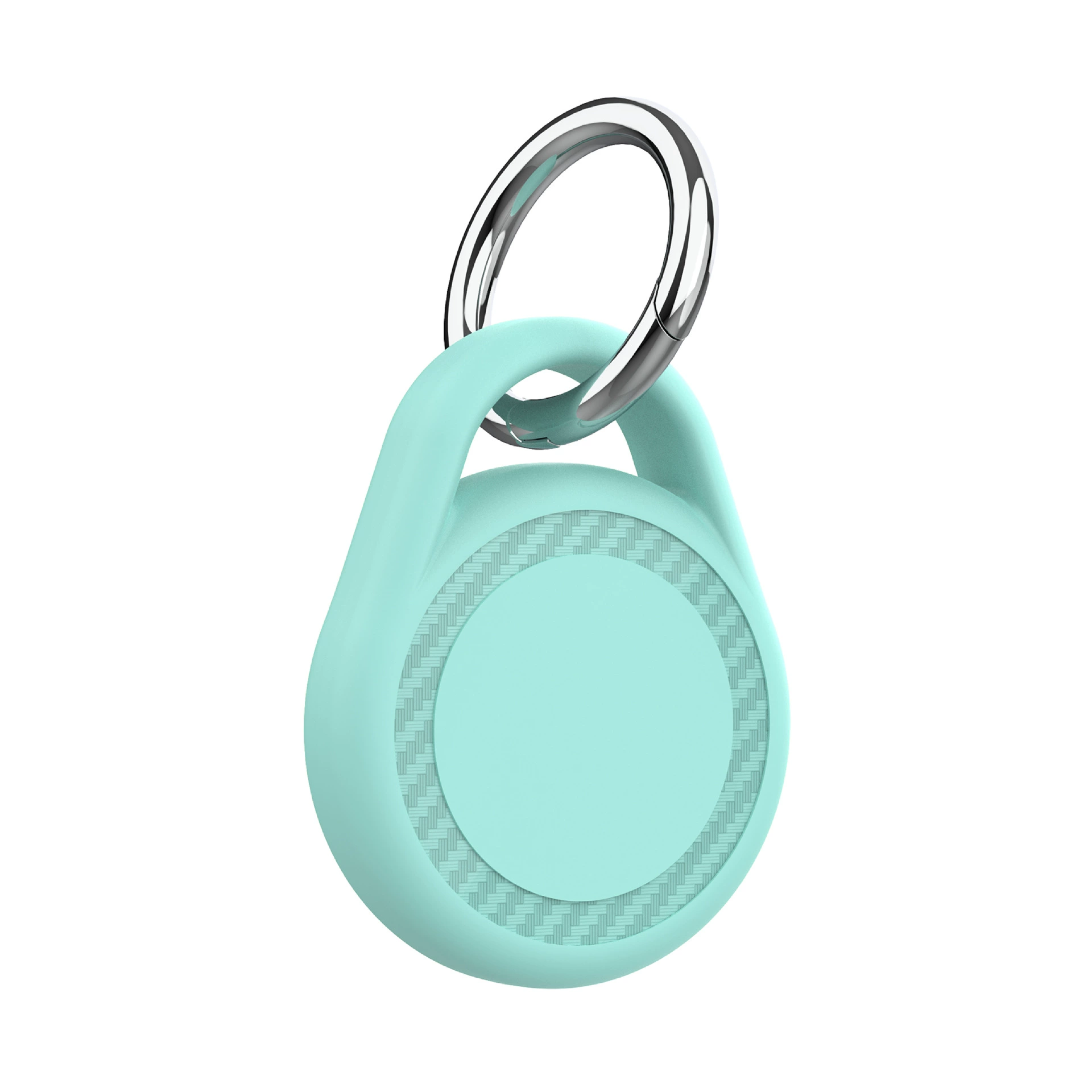 Подходит для защиты корпуса Apple Airtag, противоугонный держатель, полный набор TPU углеродного волокна airtag2 защитный чехол