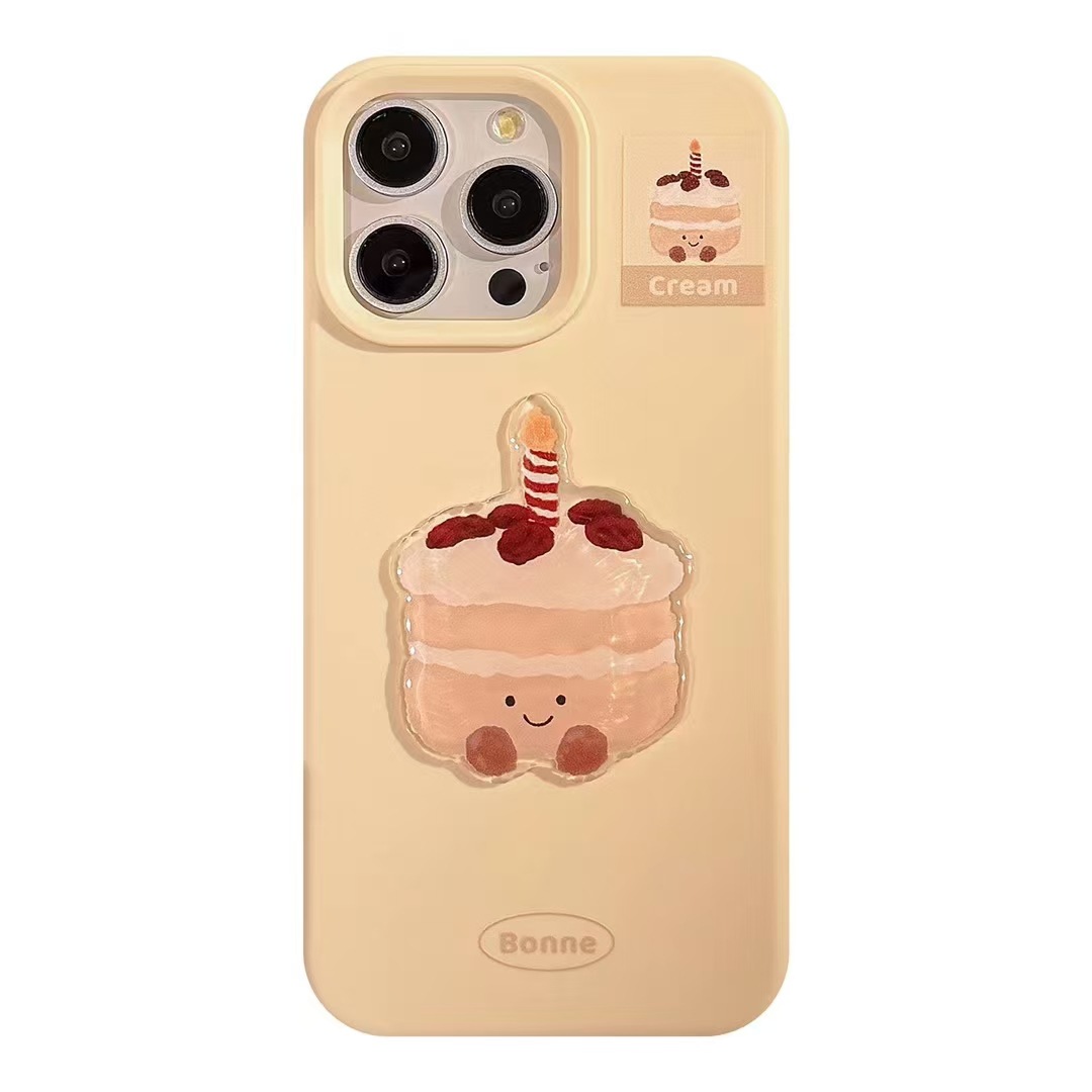 Ins lindo pastel de parche para iphone16ProMax funda para teléfono 13 Apple 15/14PM pareja 16 suave