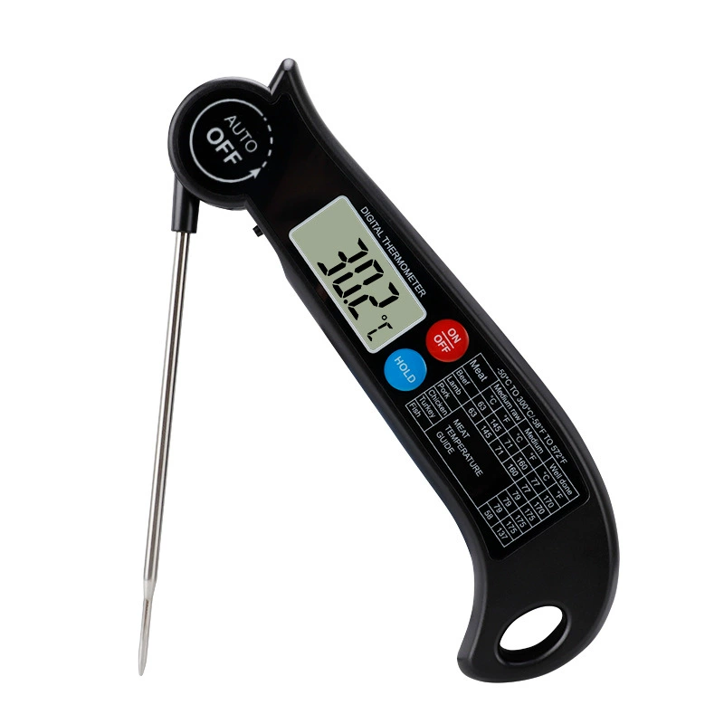 Высокоточный складной Зонд термометр для барбекю цифровой дисплей мгновенное считывание Кухня Еда Барбекю приготовление пищи Термометр для воды