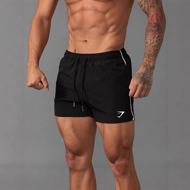 Gymshark Fitness Shorts Men's Summer Quick-Drying Breathable Thin Running and Cycling Breathable Training Shorts