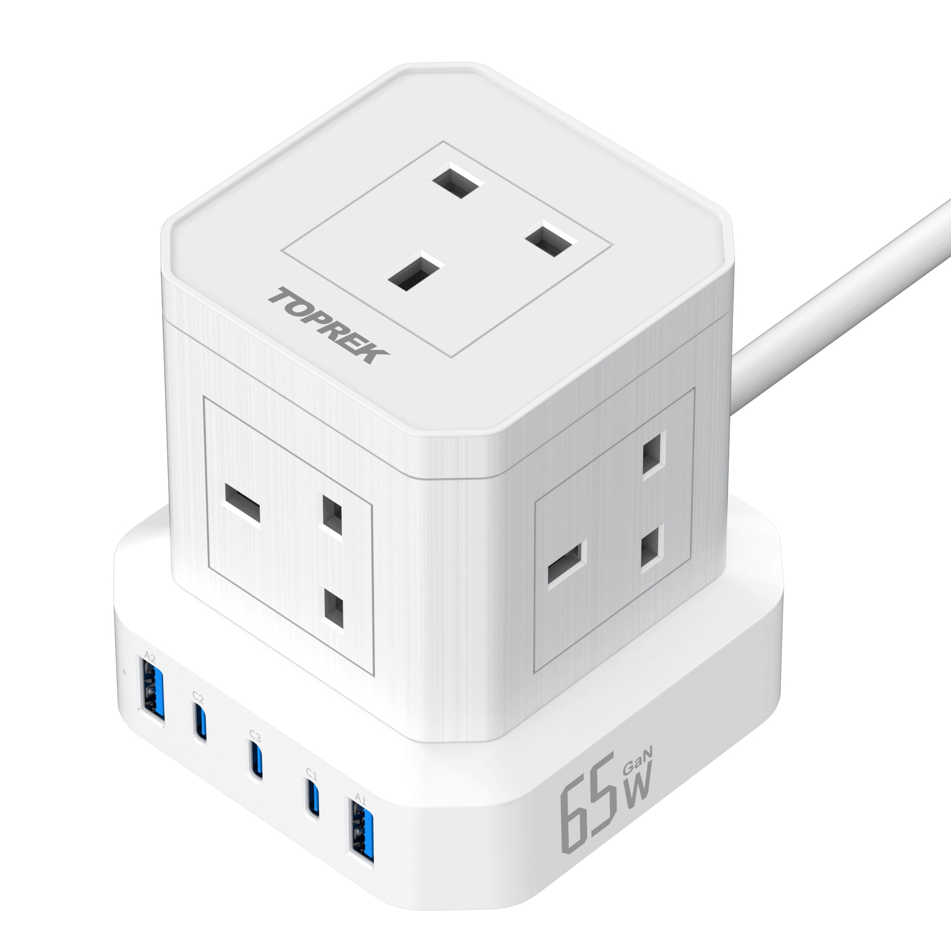 英规魔方插座英规魔方65W充电插座英规多功能插英规usb充电插座