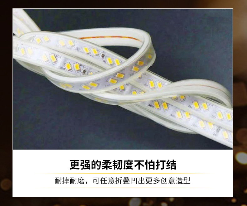Niederspannungs-LED-Streifen 24V LED-Streifen 36V LED-Streifen Außenbereich wasserdicht Technisches Modell hohe Helligkeit Turmdrehkran Tunnel Keller 2835 LED-Streifen