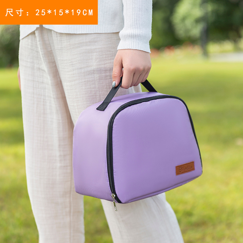 Bolsa de almuerzo de commuerzo de viaje, bolsa de aluminio grande, bolsa de almuerzo gruesa, bolsa de almuerzo, bolsa de almuerzo, bolsa de mano