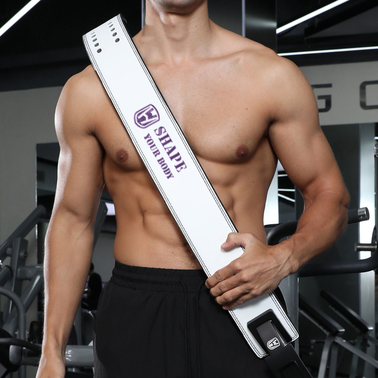 Agrosamiento 13MM fitness piel de vaca cinturón de fuerza palanca de levantamiento de pesas protección de cintura de hebilla rápida nivel de evento unisex profesional