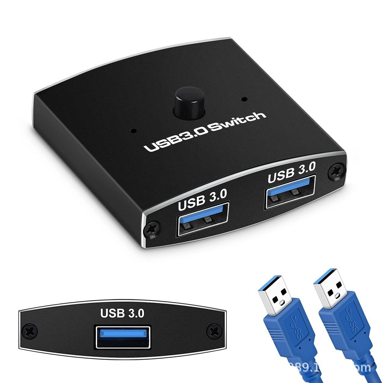 批发USB3.0双向切换器 一拖二/ 一进二出 打印机键盘共享器分线器