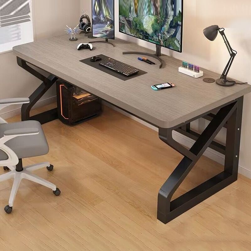 Computer Desk, Desktop Gaming Table, Home Office Desk with Storage Rack, Simple Desk, Bedroom Study Desk, Writing Desk