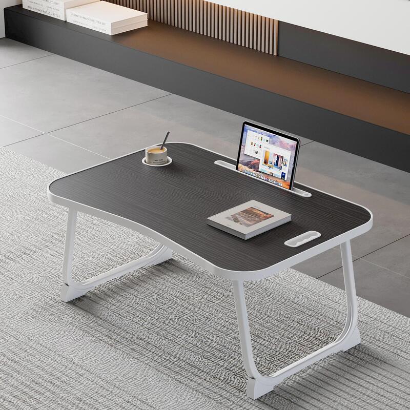 辰一品のコンピュータの机の上の小さいテーブルの怠け者の机の寝室は折り畳みができます。|undefined