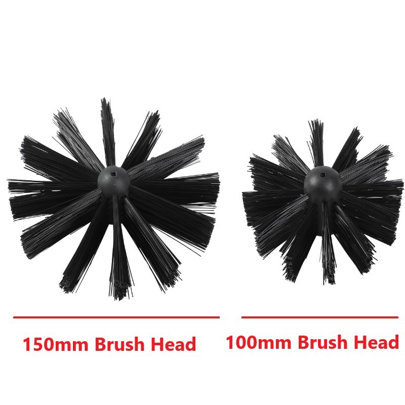 Venta caliente transfronteriza secador de cepillo de humo cepillo de limpieza de tuberías ventilador de cocina cepillo de limpieza de tuberías entrega de una sola pieza
