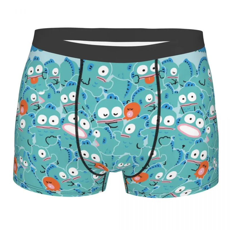 Fun Hangyodon Ugly Fish Merchandise Men's Underwear Fashion Boxer Shorts Hot Sale