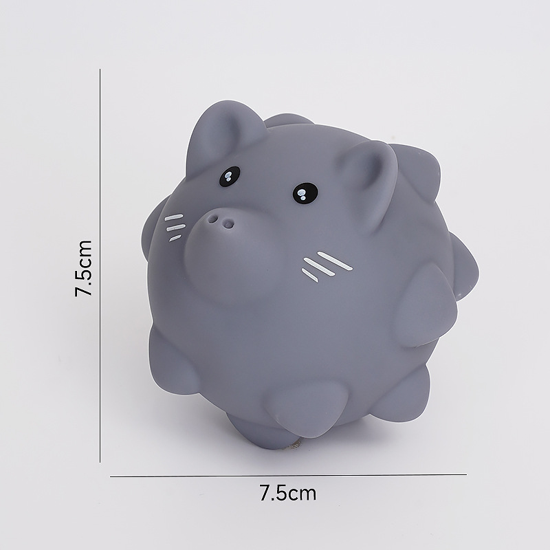 Bebé de venta caliente pegamento de pegamento de mano agarrar juguetes de pelota para niños agua de baño animal pegamento suave pellizco pellizco le baño de bebés rociador