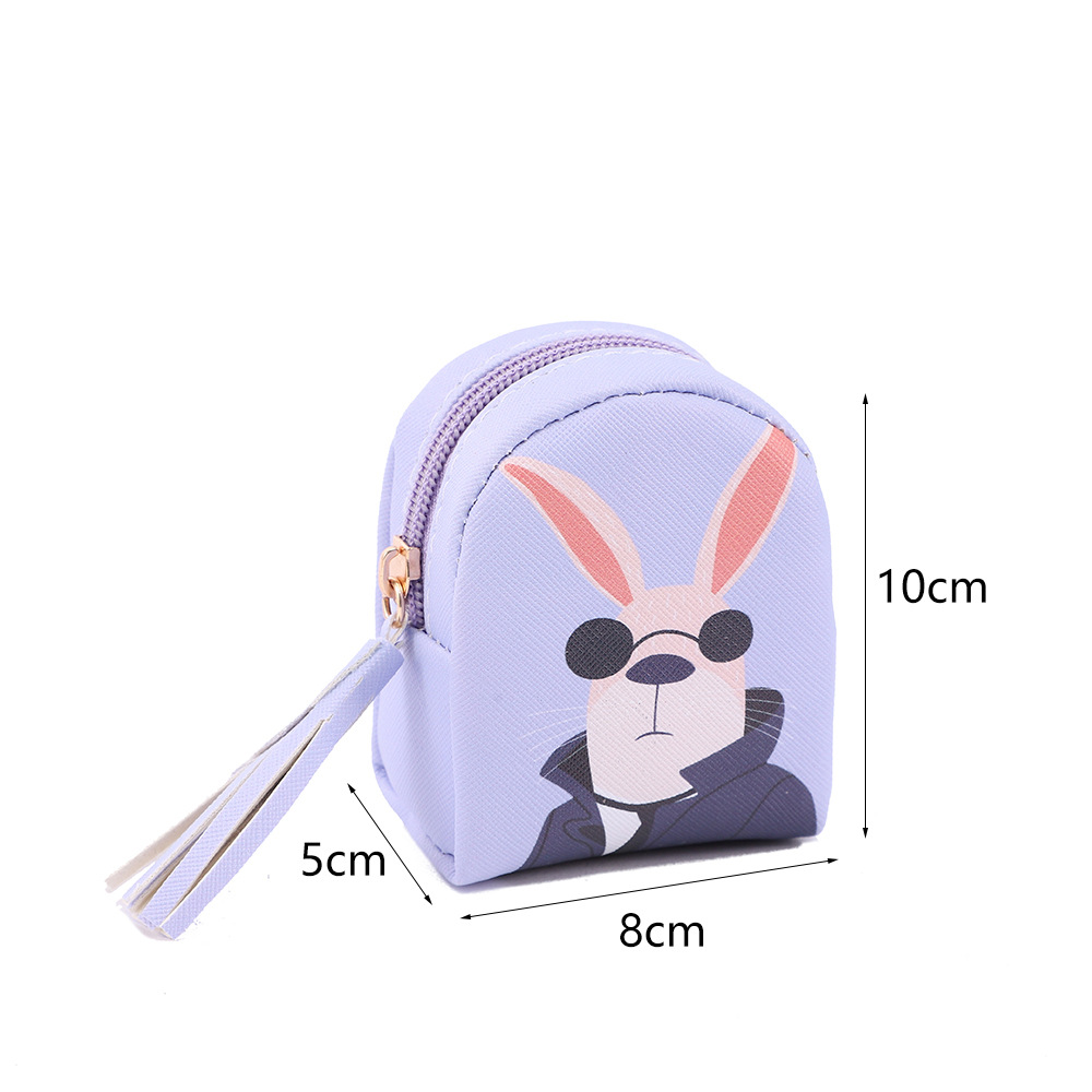 Kid'S Animal Pu Leather Zipper Kids Wallets display picture 8