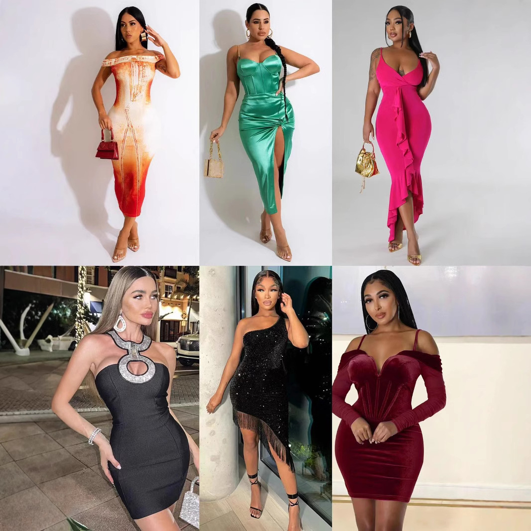 EinsD Amazon too vestido de mujer marca az moda sh hot girl viloyyi Europa y América