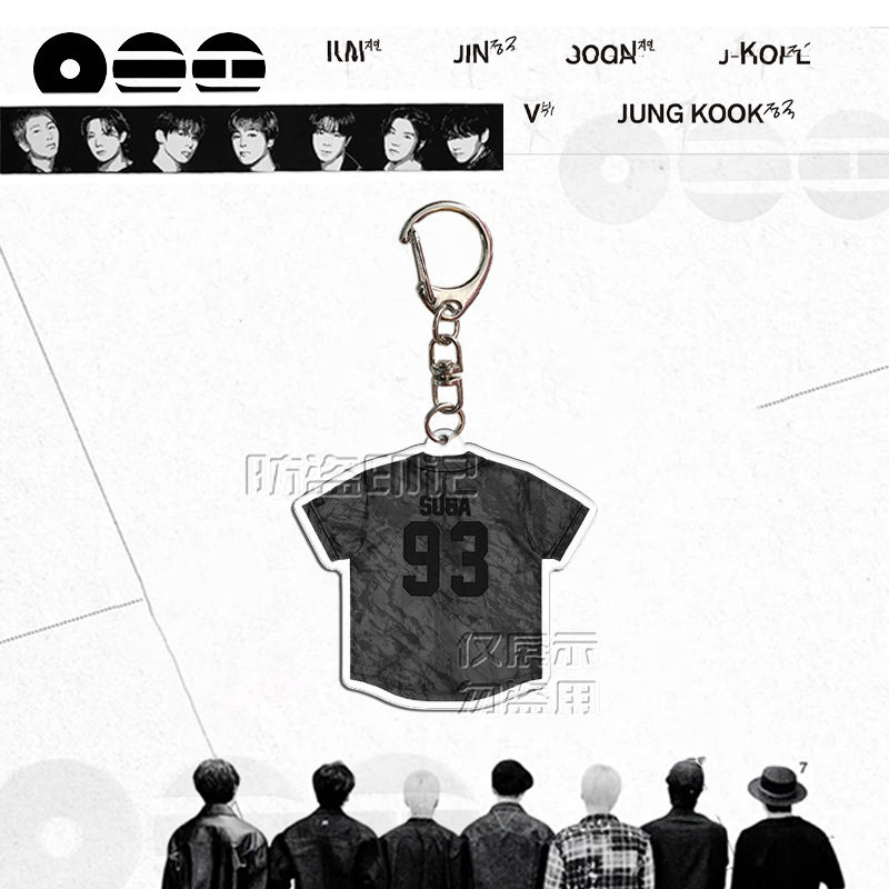 clu BTS Acrylic Keychain 5th Album ARIRANG Backpack Pendant J-Hope jin Bags Accessories Star Periphery ulc