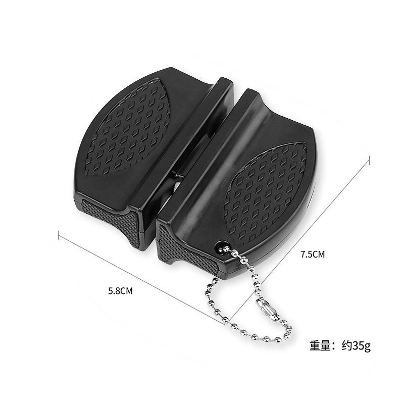 Butterfly afilador de cuchillos mini multifunción afilador de cuchillos portátil al aire libre cuchillo doméstico afilador de cuchillo rápido piedra de afilador simple y duradero