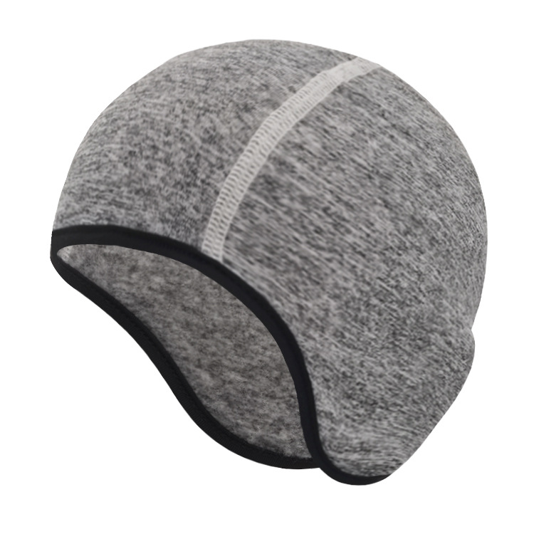 Copricapo da ciclismo per l'autunno e l'inverno, protezione per le orecchie, escursionismo e sci, cappello caldo in pile cationico, cappello da corsa_voghion.com