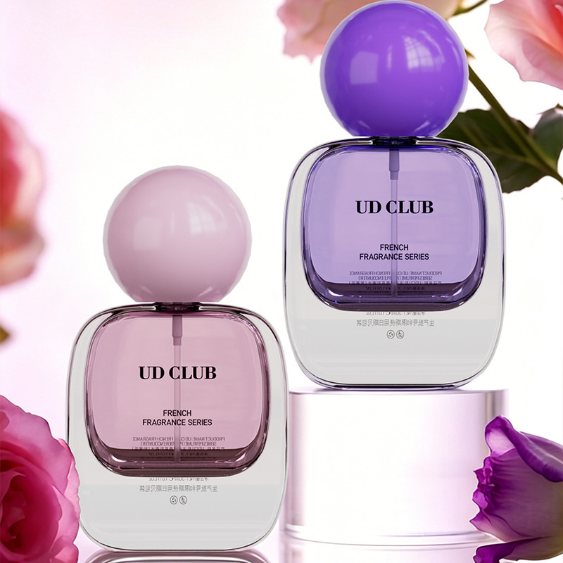UD CLUB polvo encuentro púrpura encuentro perfumes femeninos encantadores flores y frutas fragancias ligeras duraderas fabricantes Qixi