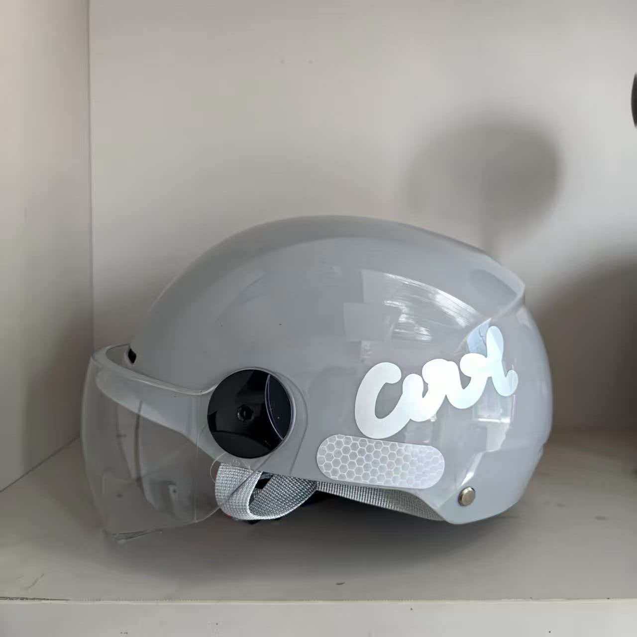 New National Standard 3C Certified Electric Vehicle Summer Sun Protection Half Helmet, Painted Style for Electric Motorcycles, Unisex Helmet