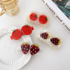 Fashionable three dimensional strawberry, hairgrip, simple shark, hairpin